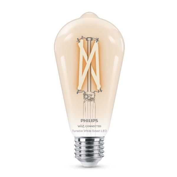 Philips - Lampadina con filamento LED - forma: ST64 - E27 - 7 W (equivalente 60…
