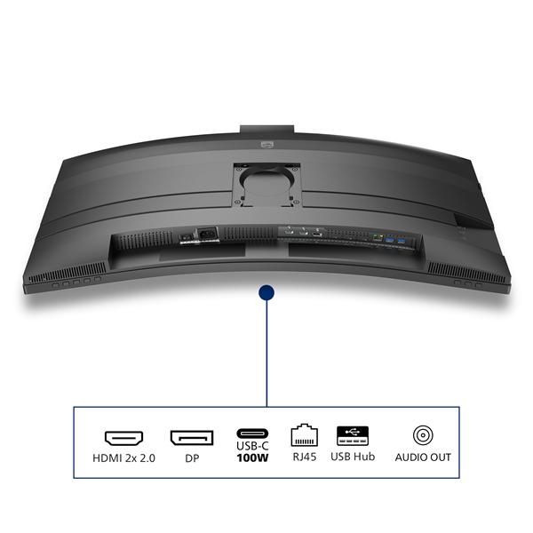Philips 34B2U6603CH - 6000 Series - monitor a LED - curvato - 34" - 3440 x 1440…