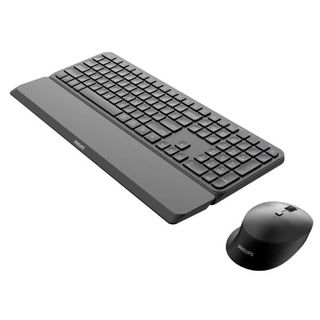 Philips 6000 series SPT6607B - Set mouse e tastiera - detachable palm rest, up …