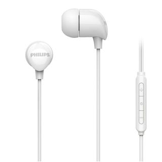 Philips CUFFIE IN EAR CABLATE CON MICROFONO - BIANCO