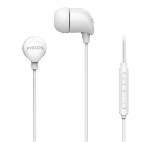Philips CUFFIE IN EAR CABLATE CON MICROFONO - BIANCO