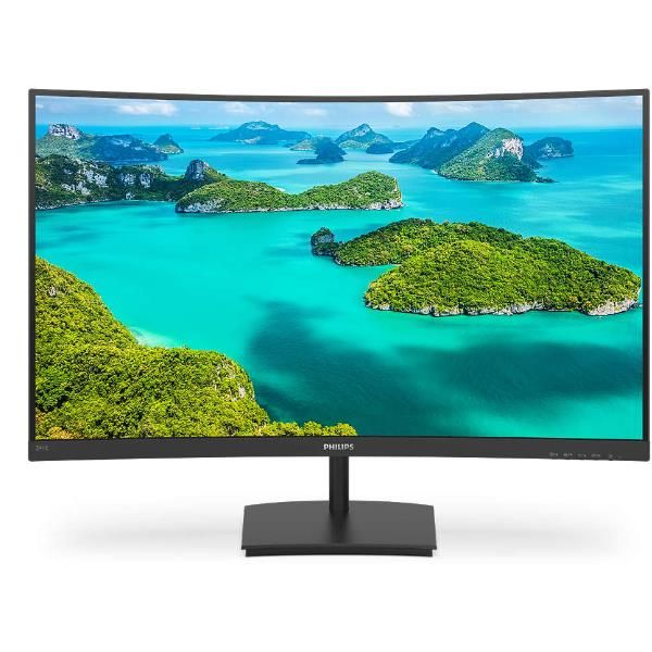 Philips E-line 241E1SC - Monitor a LED - curvato - 24" (23.6" visualizzabile) -…