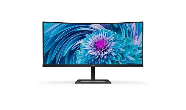 Philips E-line 346E2CUAE - Monitor a LED - curvato - 34" - 3440 x 1440 UWQHD @ …
