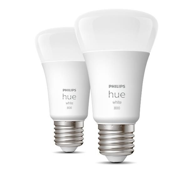 Philips Hue White - Lampadina LED - forma: A60 - E27 - 9 W (equivalente 60 W) -…