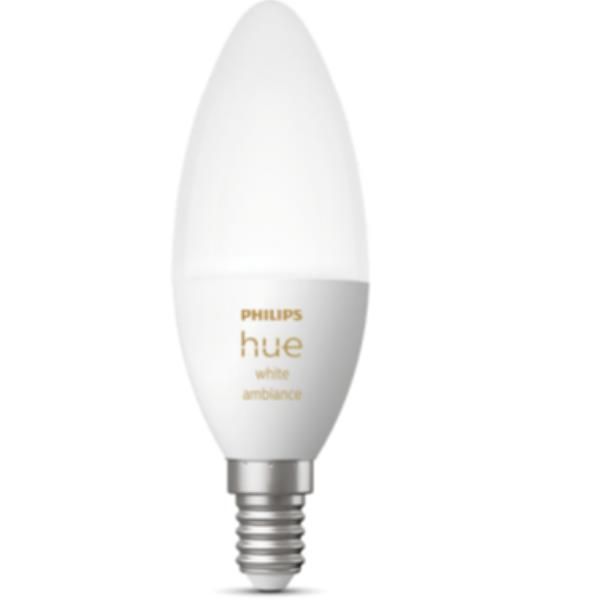 Philips Hue White ambiance - Lampadina LED - forma: B39 - E14 - 4 W (equivalent…