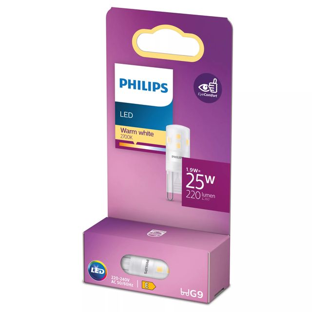 Philips Led capsule 230V 25W G9 2700K