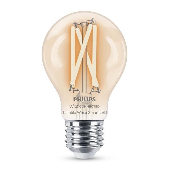 Philips Smart - Lampadina con filamento LED - forma: A60 - trasparente finitura…
