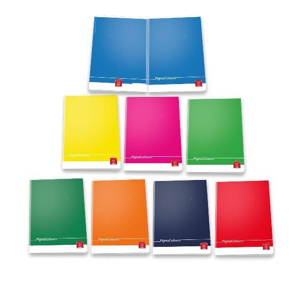 Pigna 02308750Q, Monocromatico, Multicolore, A4, Satinata, 80 g/m², Carta quadr…