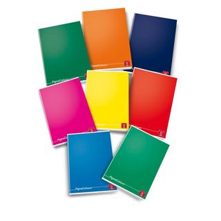 Pigna Colours Maxi - Quaderno - A4 - 130 fogli - a quadretti - disponibile in c…