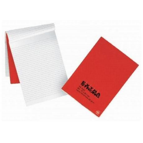 Pigna Extra Strong - Blocchetto - A4 - 50 fogli / 100 pagine - a righe
