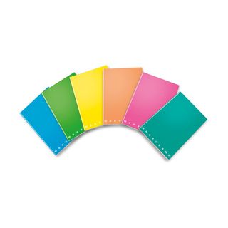 Pigna Monocromo Fluo - Quaderno - graffettato - A4 - 42 fogli - quadretti - dis…