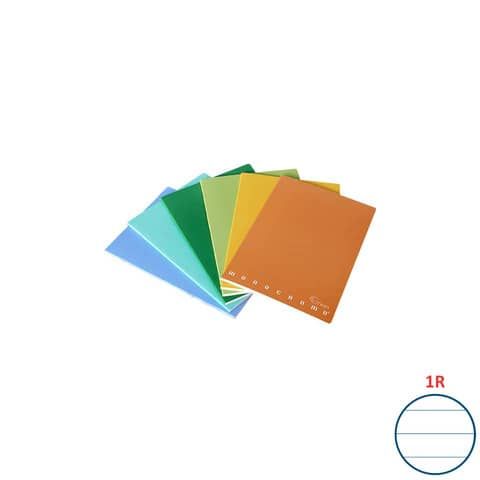 Pigna Monocromo Green - Quaderno - graffettato - A4 - 20 fogli / 40 pagine - a …