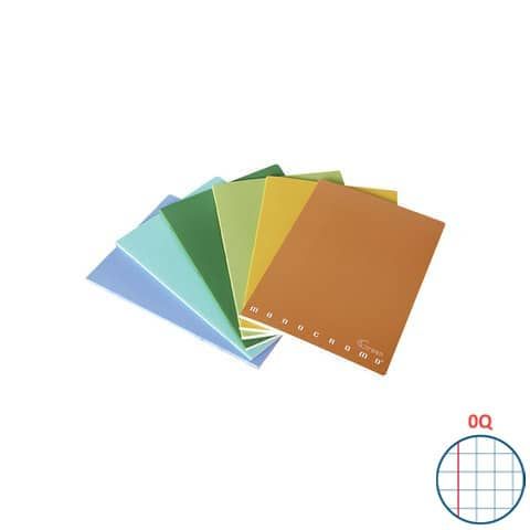 Pigna Monocromo Green - Quaderno - graffettato - maxi - A4 - 21 fogli / 42 pagi…