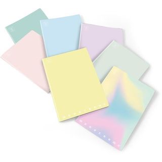Pigna Monocromo Pastel - Quaderno - graffettato - maxi - A4 - 20 fogli / 40 pag…