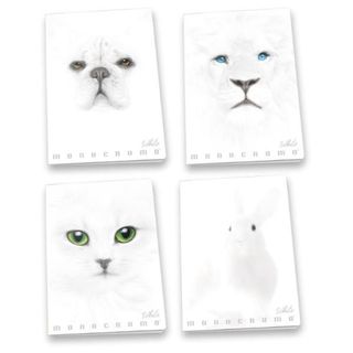 Pigna Monocromo White - Quaderno - graffettato - A4 - 19 fogli - righe - dispon…