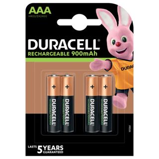Pila ministilo AAA - 1,2V - Precharged - ricaricabili - Duracell - blister 4 pe…