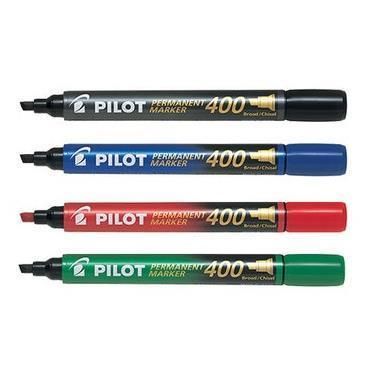 Pilot 400 - Marcatore - permanente - verde - 4 mm