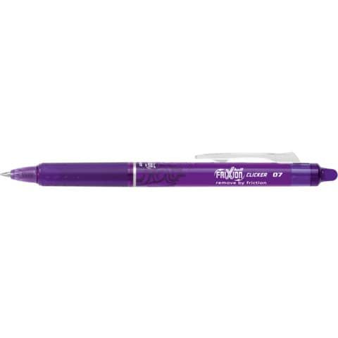 Pilot FriXion Ball Clicker - Penna a sfera - non permanente - viola - inchiostr…