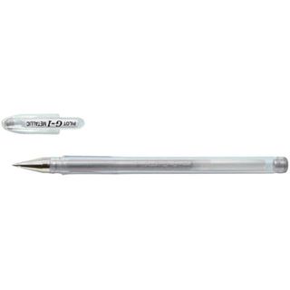 Pilot G-1 - Penna a sfera - argento - inchiostro gel - 0.7 mm - medio