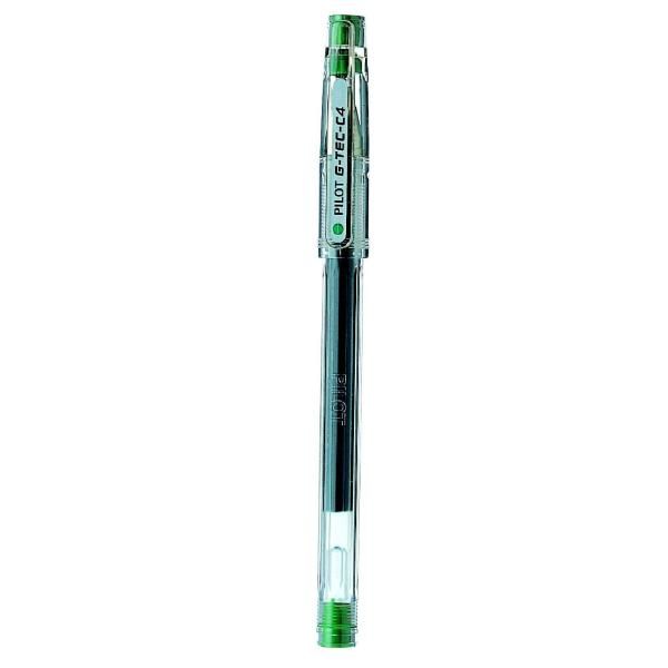 Pilot G-Tec-C4 - Penna a sfera - verde - inchiostro gel ai biopolimeri - 0.4 mm…