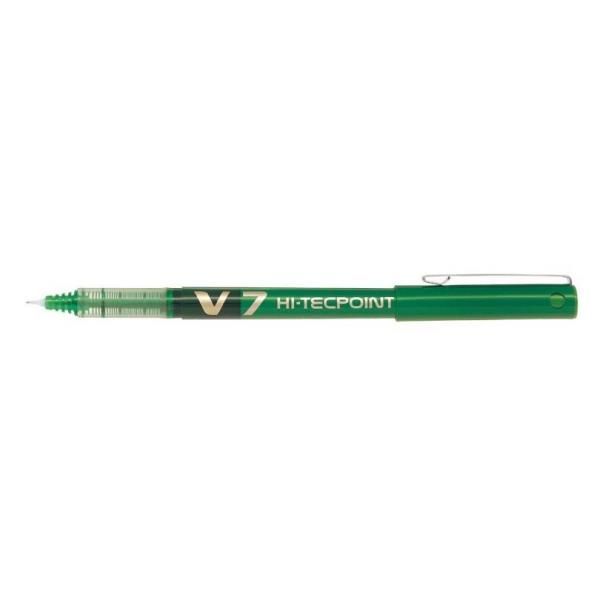 Pilot Hi-Tecpoint V7 Begreen - Penna a sfera - verde - 0.7 mm - medio