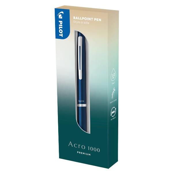 Pilot PENNA A SFERA BLACK BLU ACRO 1000M