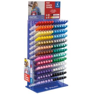 Pilot PINTOR, Colori assortiti, Multicolore, 24 colori, Fine, Rotondo, 156 pz