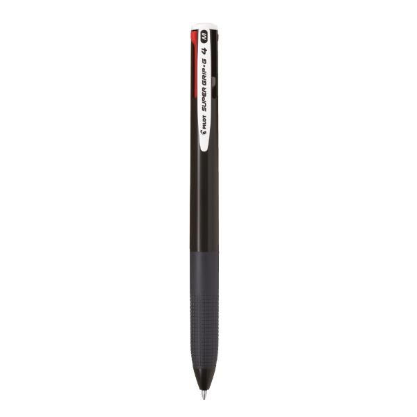 Pilot Super Grip-G 4 - Penna a sfera - medio - retrattile