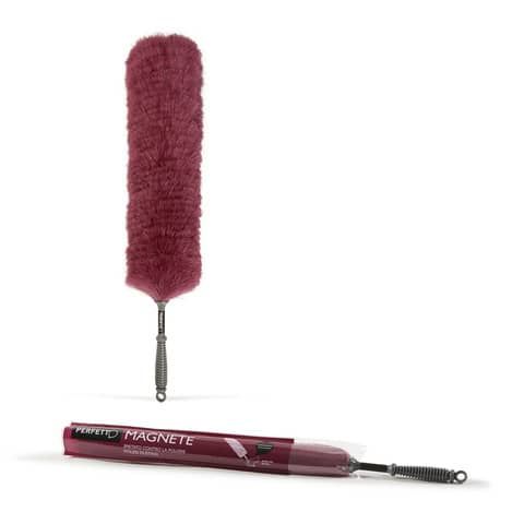Piumino magnete - attira polvere - diametro 5 cm - altezza 65 cm - colori assor…