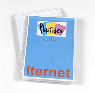 Plastidea - Busta trasparente - per A4 - trasparente (pacchetto di 10)