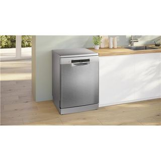 Bosch Serie 6 Lavastoviglie da libera installazione 60 cm Acciaio Classe B
