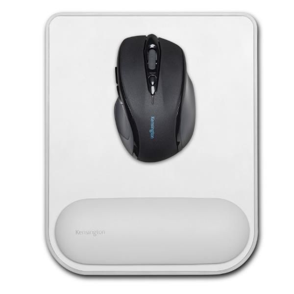 Poggiapolsi sottile ErgoSoft - per Mouse/Trackpad - Bianco - Kensington