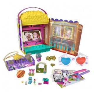 Polly Pocket Un-Box-It - Playset Scatola Popcorn