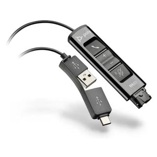 Poly DA85 - Cavo per cuffie - USB, 24 pin USB-C maschio a disconnessione rapida…