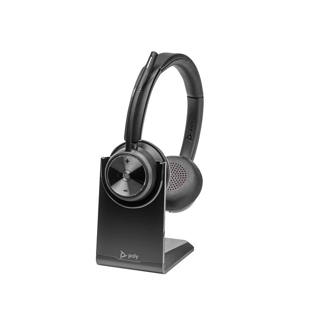 Poly Savi 7320 - Savi 7300 series - cuffie con microfono - over ear - DECT - se…