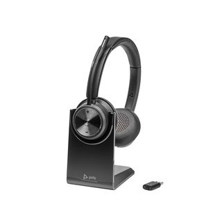 Poly Savi 7320 - Savi 7300 series - cuffie con microfono - over ear - DECT - se…