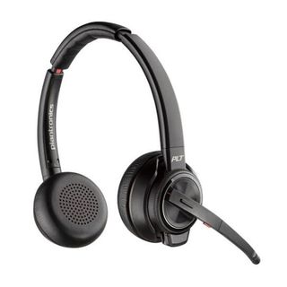 Poly Savi 8220 - Savi 8200 series - cuffie con microfono - over ear - DECT / Bl…