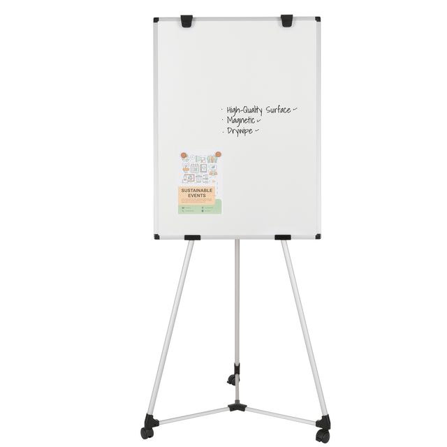 Portablocco magnetico Earth Kyoto - 70 x 100 cm - con base mobile - Bi-Office