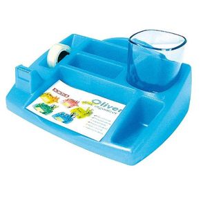 Portacancelleria Oliver - 25 x 21 x 10 cm - blu - Arda