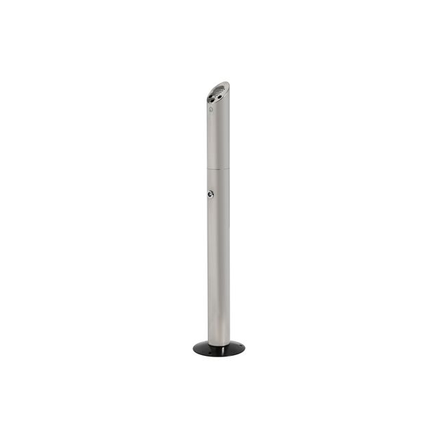 Portacenere da terra - da esterno - diametro 18 cm - H 90 cm - acciaio inox