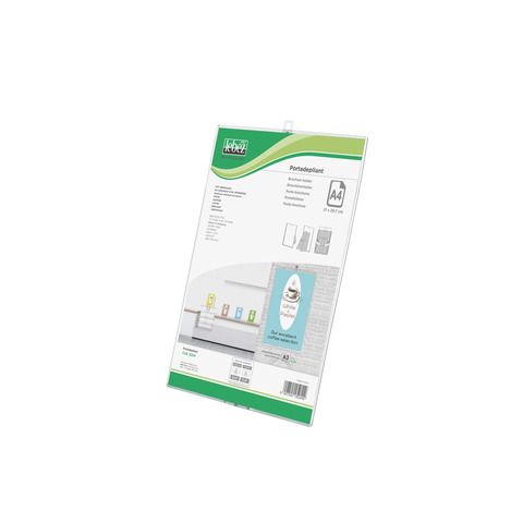 Portadepliant A4 - PVC semirigido - Lebez