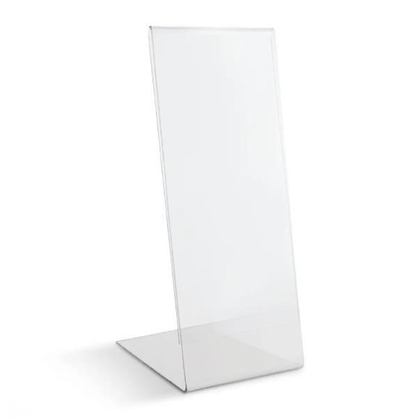 Portadepliant con base a L - A6 - 10,5 x 15 cm - Lebez