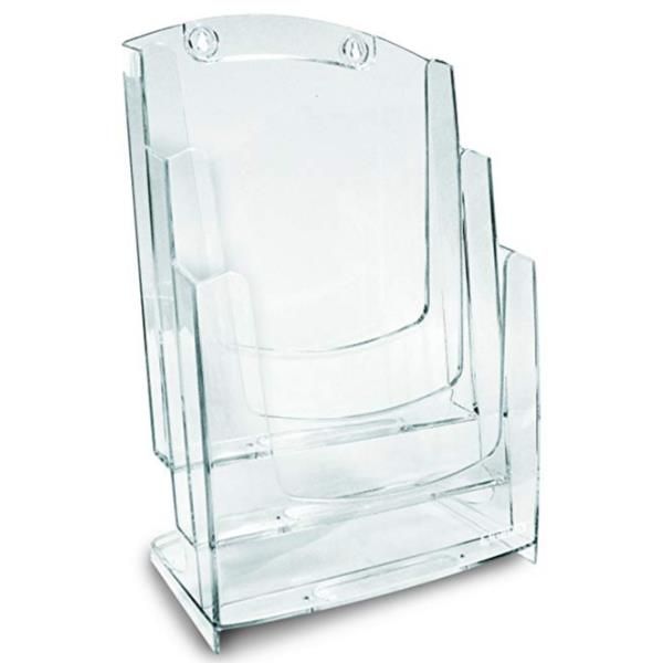 Portadepliant modulare - 3 tasche A4 - 23,7 x 35,7 x 18,2 cm - Arda
