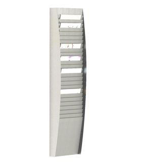Portadepliant wall organizers - a 25 tasche A4 verticali - 27,3 x 12,9 x 112 cm…
