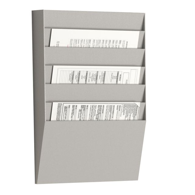 Portadepliant wall organizers - a 6 tasche A4 orizzontali - 31,1 x 7,9 x 50,2 c…