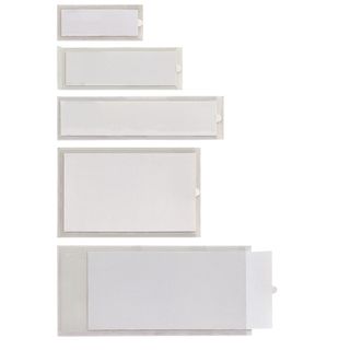 Portaetichette adesivo Iesti A1 - 24 x 63 mm - trasparente - Sei Rota - conf. 1…