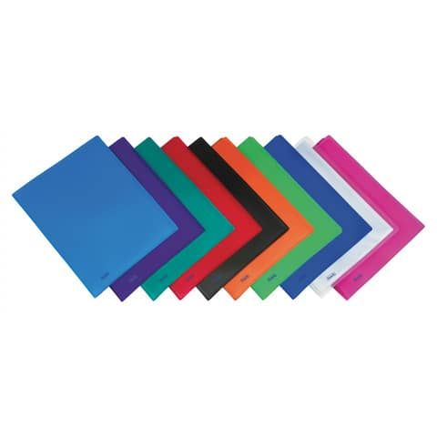 Portalistini Sviluppo - buccia - PP - 22 x 30 cm - 10 buste - blu - Favorit