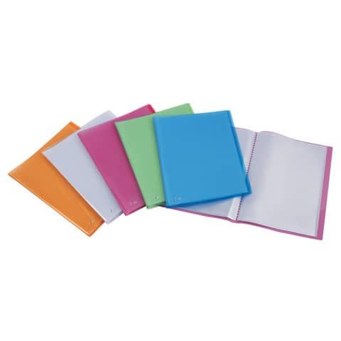 Portalistini a fogli fissi Lumina - 40 buste - 22x30cm - colori assortiti - Fav…
