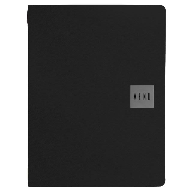PortamenU' Talk - 3 inserti doppi inclusi - A4 - 24,3 x 31,6 cm - nero - Stilca…