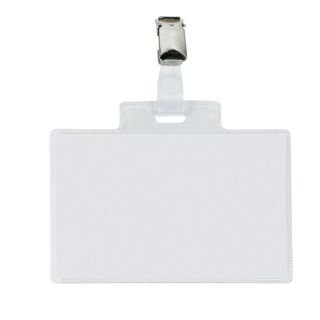 Portanome Pass 4E - clip in metallo - c/cartoncino - 11 x 7 cm - Sei Rota - con…